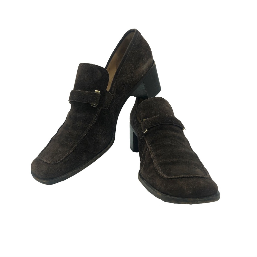 Women’s Brown Gucci Loafers Size 10